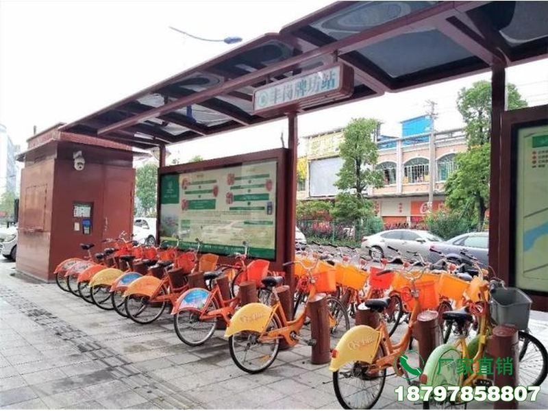 会宁县公共自行车停放亭