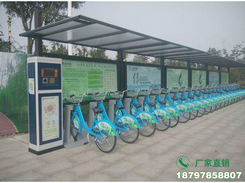 静宁县共享自行车停车棚
